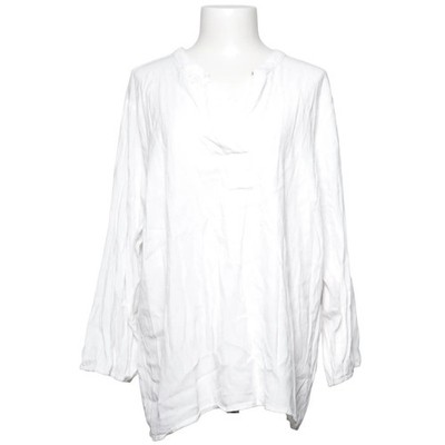 Essential Joy Item, Bluse, Größe: 2XL, Weiß, Tencel/Viskose, Einfarbig #b5t