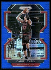 2021-22 Panini Prizm #3 Daniel Theis Hyper Blue SSP