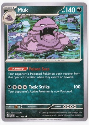 Muk 127/198 SV01: Scarlet & Violet Base Set Regular