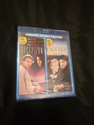 Deception and Ethan Frome Double Feature Blu-ray New Sealed 