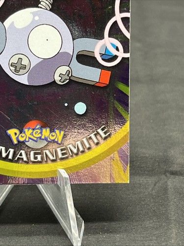 2000 Topps Pokemon TV Animation Edition - Magnemite Holo Foil #81 - Picture 4 of 7