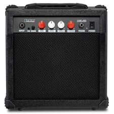 LyxPro 20W Electric Guitar Amp - Headphone Jack Aux Input Gain Bass Treble