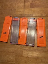 NERF N-Strike Elite 18 Max Round Dart Gun Ammo Clip Magazine - Set of 5