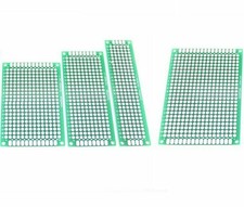 1/5PCS Double Side Prototype PCB Bread board Tinned Universal 2cmx8cm - 9x15cm