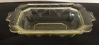 Vintage Indiana Glass Lorain Yellow Oval Vegetable Bowl Depression Glass