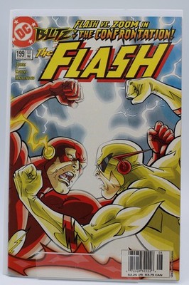 Flash #199   [9.4]   Scott Kolins   Impulse   Zoom   Newsstand Variant   2003