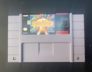 Loose Authentic EarthBound Cartridge (Super Nintendo Entertainment System 1995)