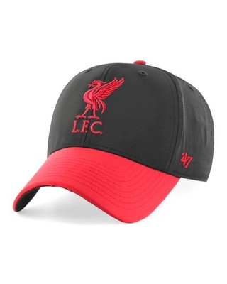 LIVERPOOL FC ZWEIFARBIGE BASEBALLKAPPE FÜR ERWACHSENE - OFFIZIELLES FOOTBALL-GESCHENK, LFC