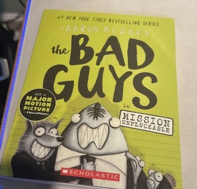 Bad Guys in Mission Unpluckable the BadGuys#2 by Aaron Blabey 2017TradePaperback