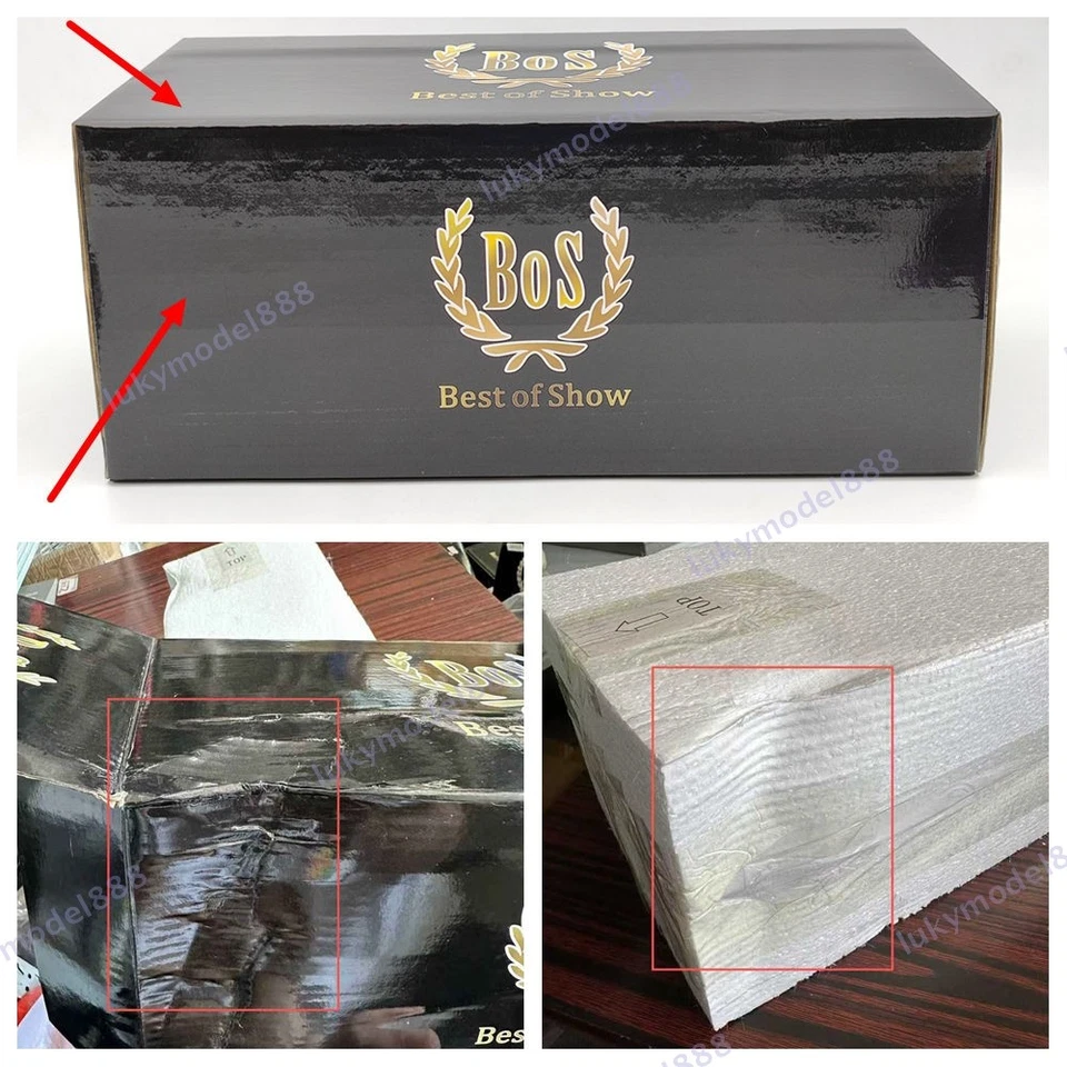 BOS 1/18 Ford Taunus TC2 Ghia 1976 Green BOS167 Resin Model Car Collection Used - Image 4 of 4