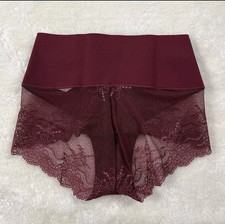 Spanx Undie-tectable Lace Hi-Hipster Panties XS Small Sangria Red NWT