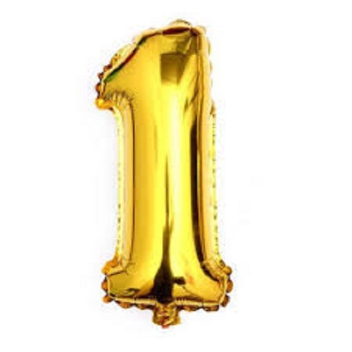 16 40 inch One First Birthday 1 Month Baby Shower Letter Floated Balloon Cartoon - Picture 9 of 15