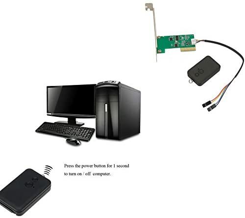 32Bit PCI 2.4G Wireless Switch Turn On/Off Desktop Computer Remote Control PC - Picture 2 of 3