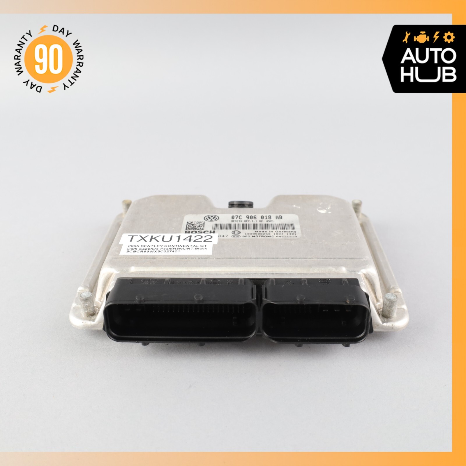 2005 Bentley Continental GT 6.0L W12 Engine Control Module ECU OEM 65k