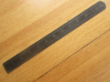 Vintage Chesterman No.300D. 12 Inch Carpenters Rule.