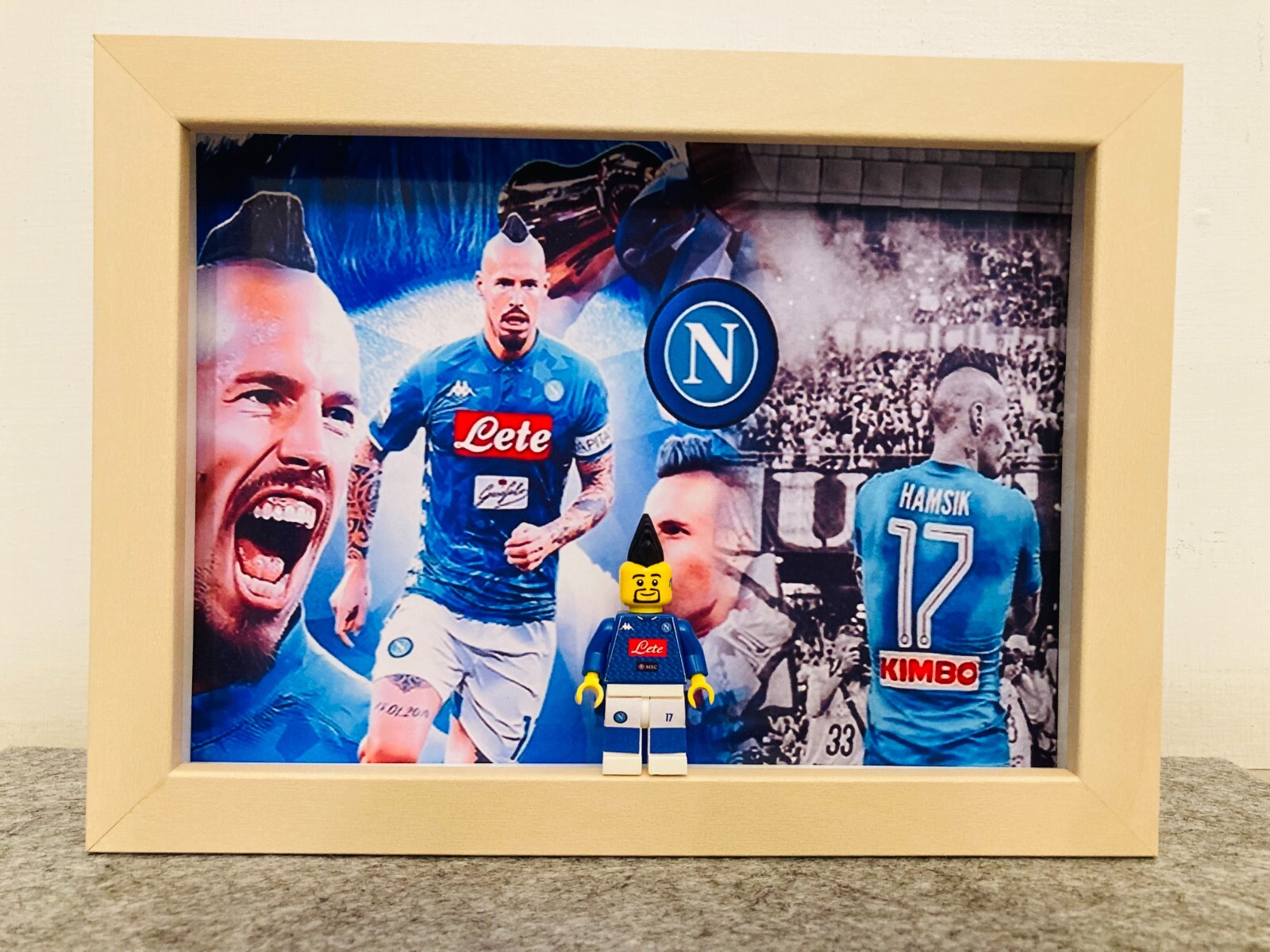 Mini Figure Lego Hamsik 4Ever Napoli - Compatibile 100% High Quality