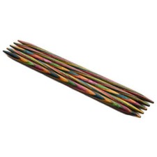 KnitPro Symfonie Madera 20cm DPN Doble Punta Agujas de Tejer Gama Completa