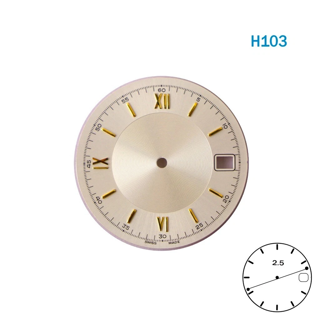 Original Swiss Watch Dial Size 28MM Code H103