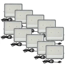 100W LED Flood Light Outdoor Super Bright Waterproof 6500K Daylight White