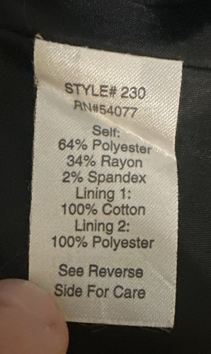 Women’s Blazer Cabi Size 2 Blue #230 VGC - Picture 5 of 8