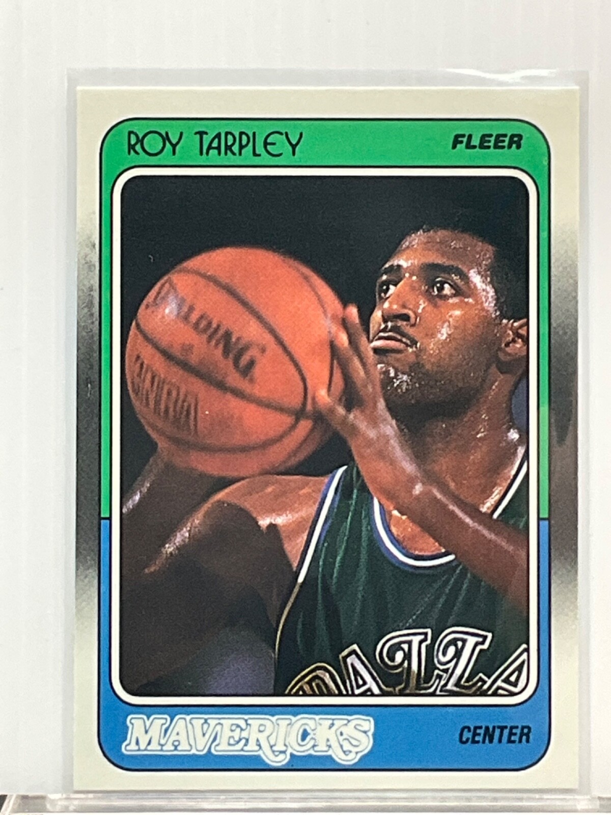 1988-89 Fleer Basketball - Roy Tarpley - Mavericks
