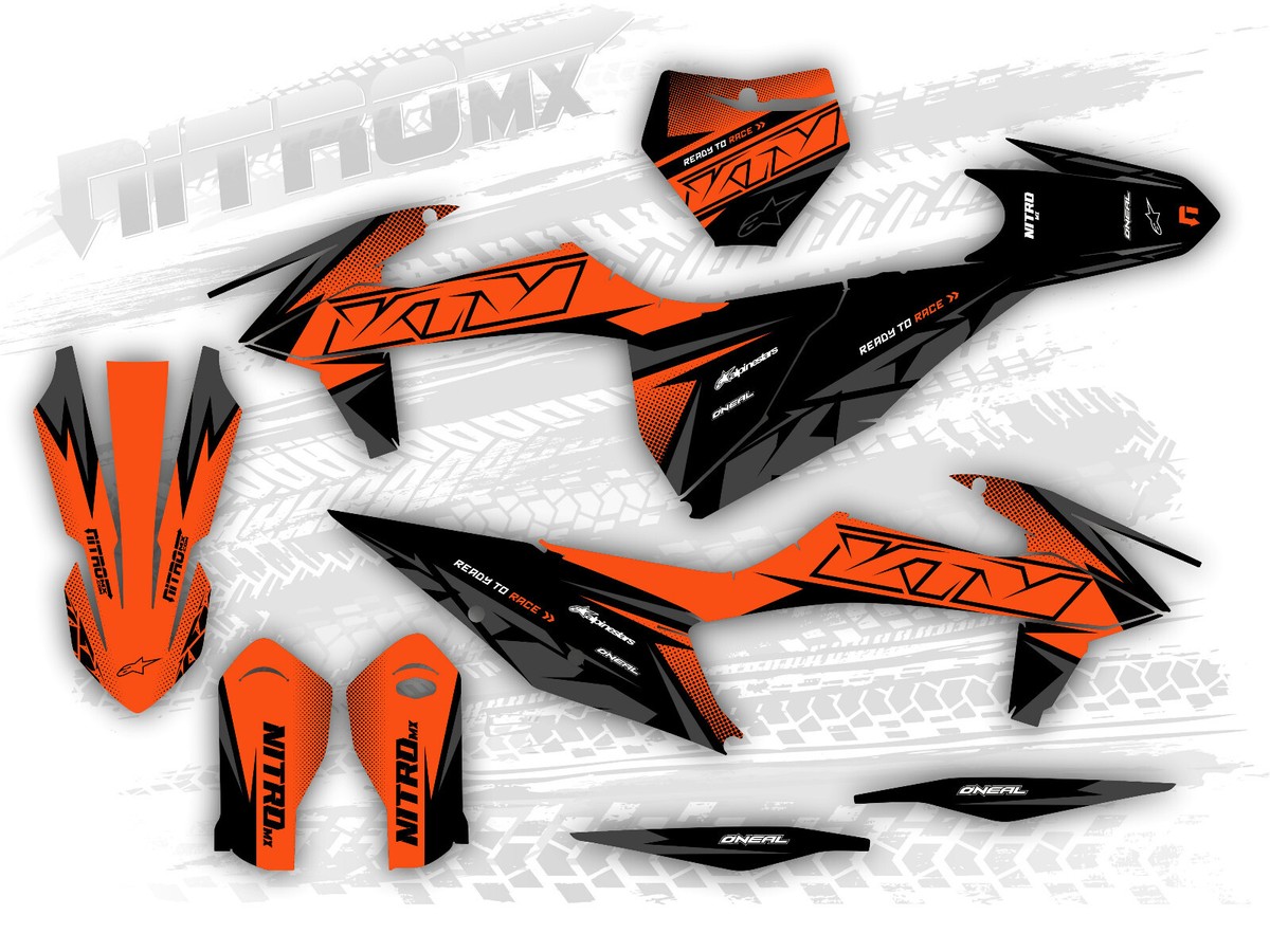 NitroMX Graphics for KTM SX SXF XC XCF 250 300
