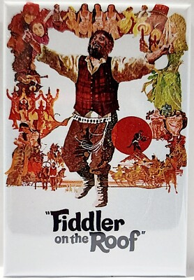 #ad Fiddler On The Roof MAGNET 2quot;x3quot; Refrigerator Locker Movie Poster Vintage $6.95