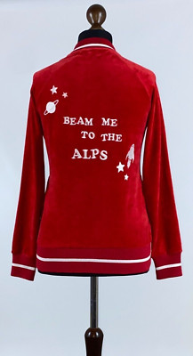 Alprausch Switzerland Women's Ski Alps Jacket Top Sweater Size XS