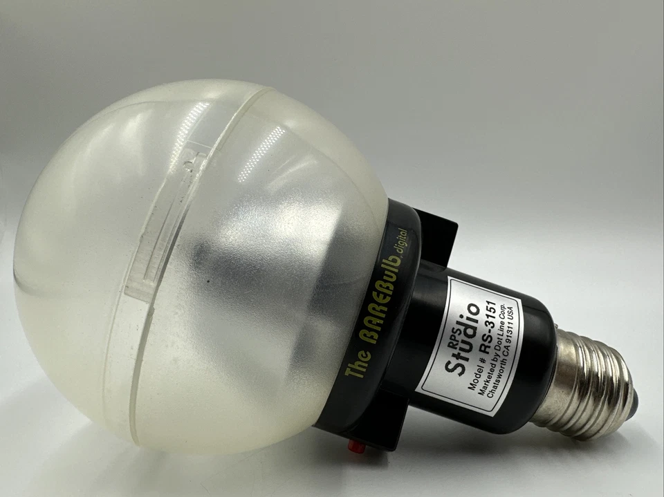 RPS Studio Digital BAREBulb RS-3151 - PROBADO = ¡FUNCIONA MUY BIEN! Foto 3 de 4