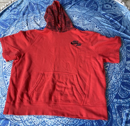 Vintage Nike Air Short Sleeve Hoodie 