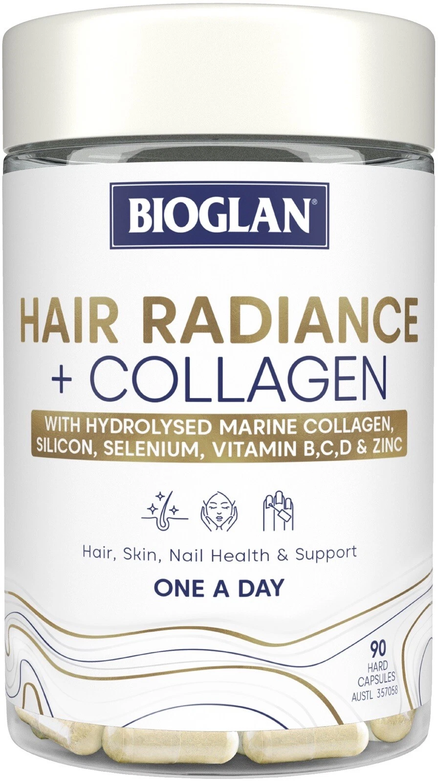 Bioglan Hair Radiance + Collagen Beauty 90 Caps