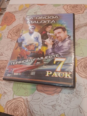 Terror Y Muerte 7 Pack Dvd   Original Peliculas Mexicanas Narco Sellado New...