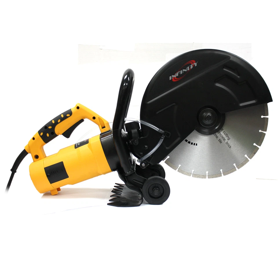 Handheld Electric 14" Concrete Saw Cutter 3200W Stone Brick Paving Cutting Saw - Image 2 of 4
