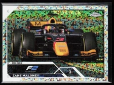 2023 Topps Chrome Formula 1 F1 #126 Zane Maloney Mini Diamond Carlin F2 /299