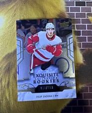 2019-20 Upper Deck Ice Exquisite Collection Platinum Rookies Filip Zadina /399