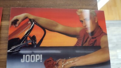 Joop Coming Soon Werbe Hologramm Postkarten 10 Stück Neuwertig