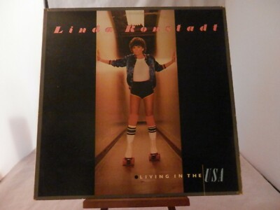 LINDA RONSTADT   ''LIVING IN THE U.S.A.''    VG+   PLAY-GRADED     SPECIALTY PRESS