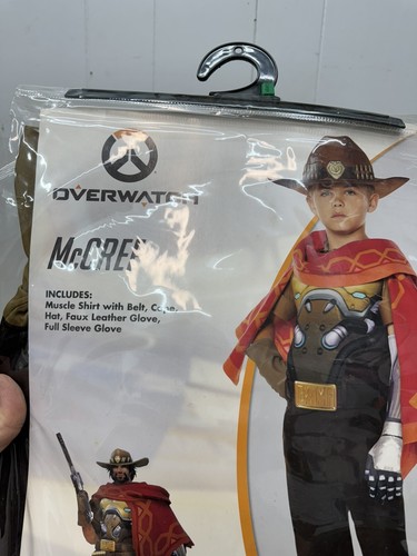 McCree Classic Overwatch Halloween Child Costume kids large 12-14 spirit hallowe - Picture 4 of 7