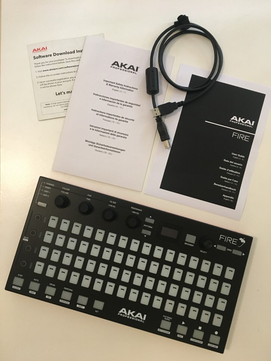 DTM・DAW Akai Professional FIRE Controller Only AKAI Professional Fire (Controller Only) - USB MIDI