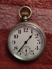 Antique 15 Jewels Pocket Watch Parts or Repair