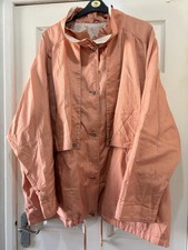 Vintage Evans Peachy Coral Lightweight Coat - Size 28/30