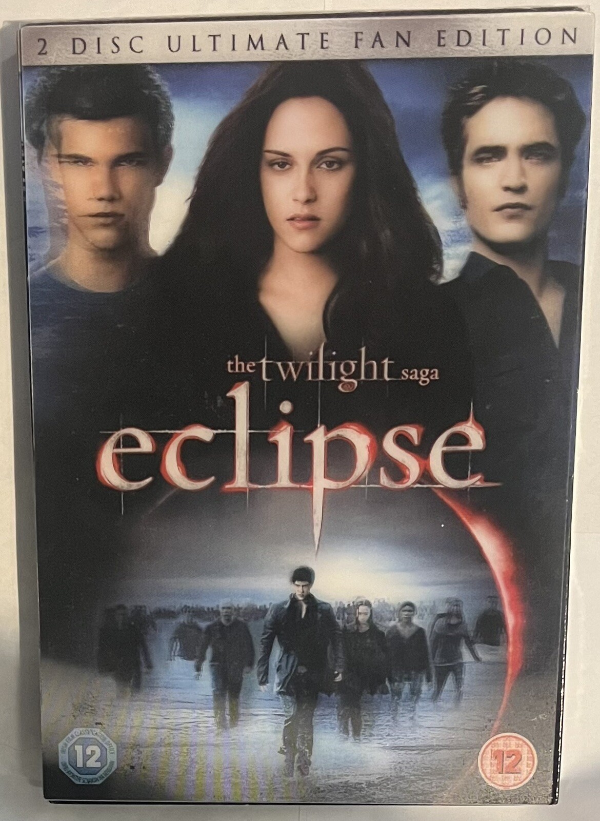 The Twilight Saga Eclipse - DVD 2 Disc Ultimate Fan Edition with 3D COVER - NEW