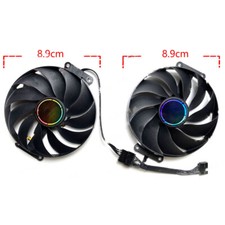 2 fans/Set For ASUS RTX4060 4060ti 4070 DUAL OC Graphics Card Cooling Fan