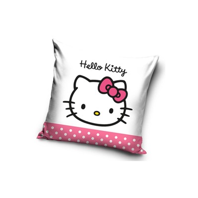 Hello Kitty Kissen Gefüllt Versiegelt Gepunktet Katze Rosa Mädchen Schlafzimmer