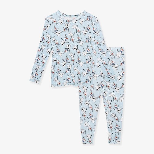 Posh Peanut ☃️ Disney Frozen Olaf Pajama PJ Set Size 7/8 NWT - Picture 4 of 5