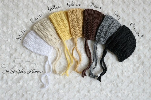 Hecho a mano Crochet Bebé Niño Pequeño Gorro Foto Accesorio Sedoso Suave Acrílico - Imagen 7 de 36