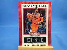 Paul George Contenders Draft Picks 2019 19 Season Ticket Cracked Ice 16/23