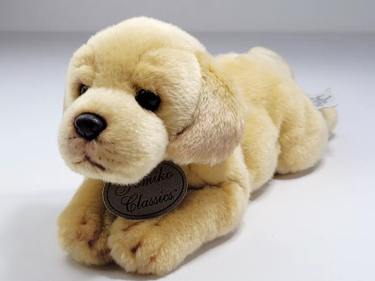 RUSS BERRIE Yomiko Classics YELLOW LABRADOR Lab Puppy Dog 12