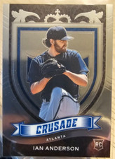 2021 Panini Chronicles Crusade Ian Anderson RC #22 Atlanta Braves