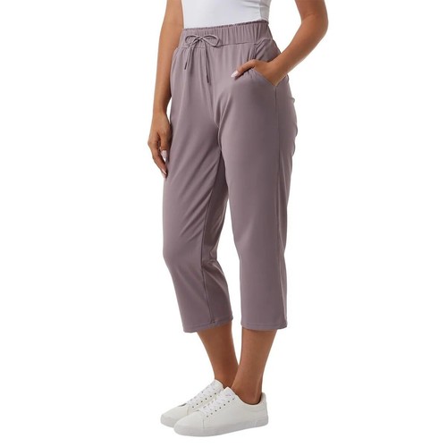 32 Grad Damen Nylon Lux Capri (US, Alpha, X-Large, Regular, Regular, Lila) - Bild 2 von 6